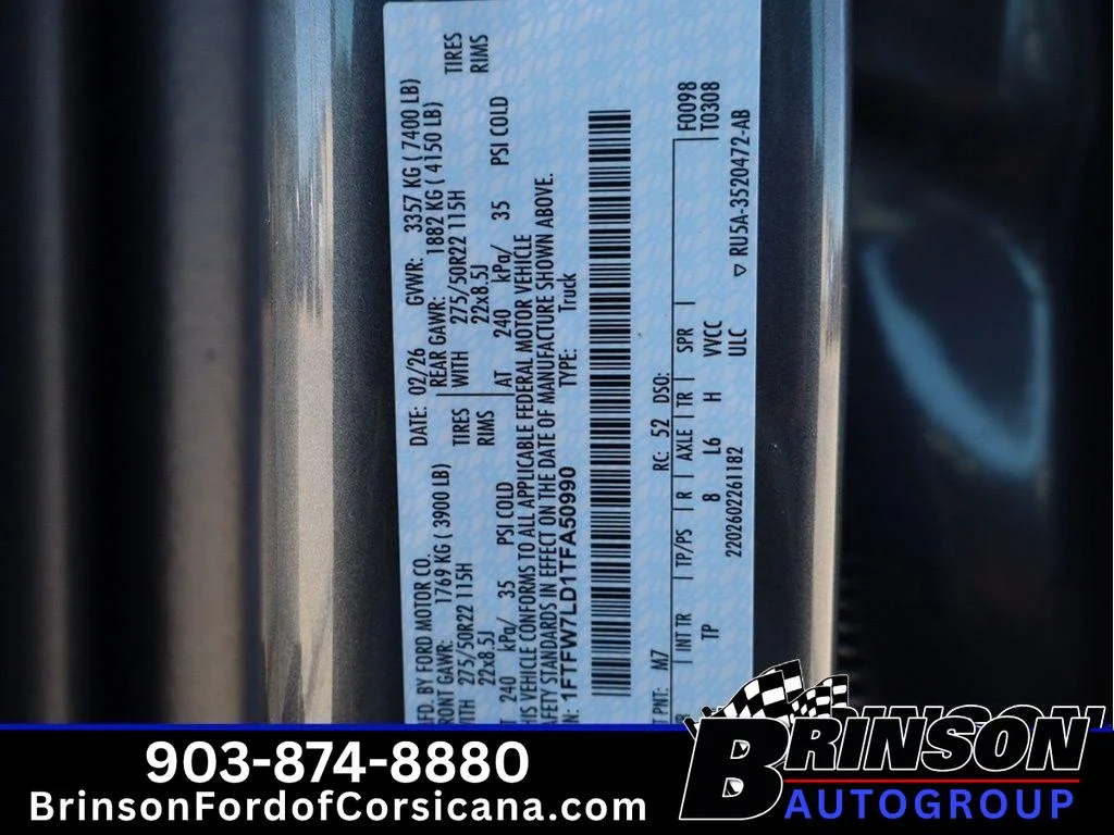 New 2026 Carbonized Gray Metallic Ford Platinum® image 22