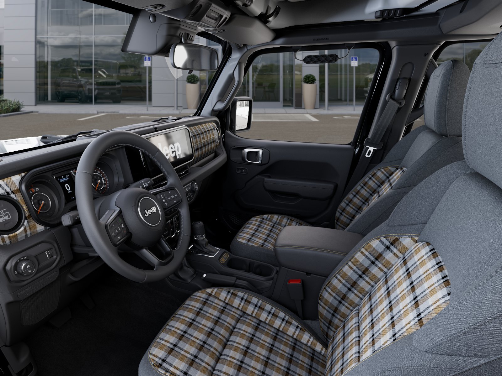 New 2026 Black Clear-Coat Exterior Paint Jeep 85th Anniversary Edition image 49