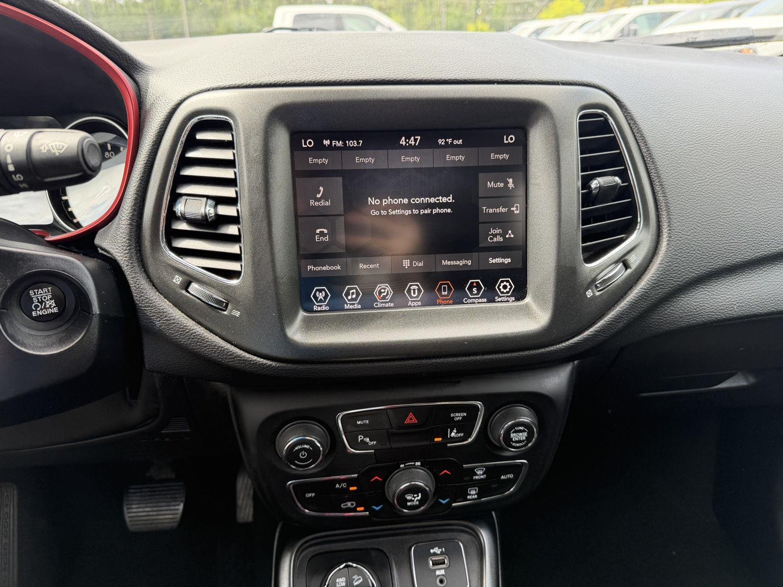 Used 2021 Billet Silver Metallic Clearcoat Jeep Trailhawk image 11