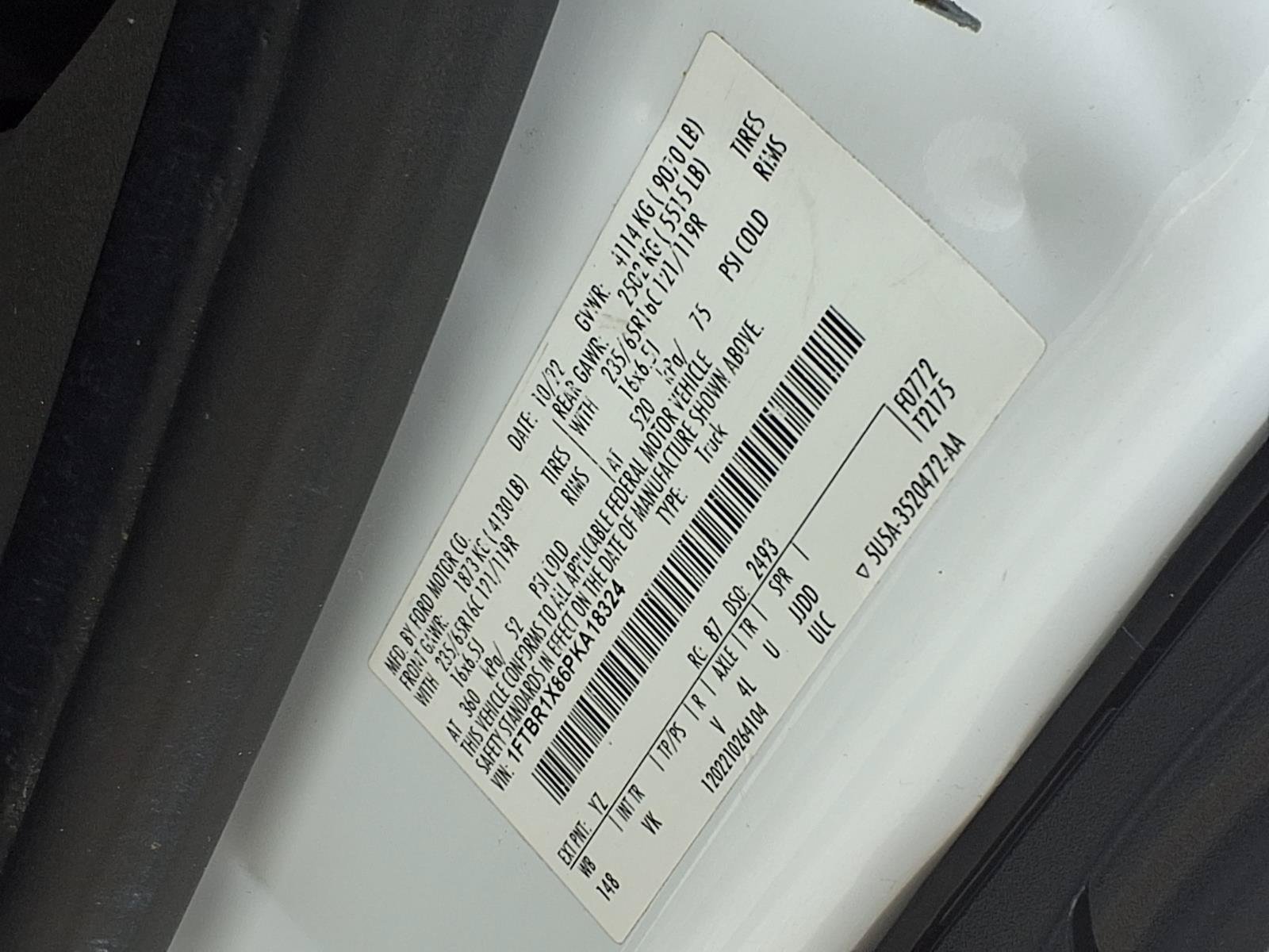 Certified Used 2023 Oxford White Ford Base image 39