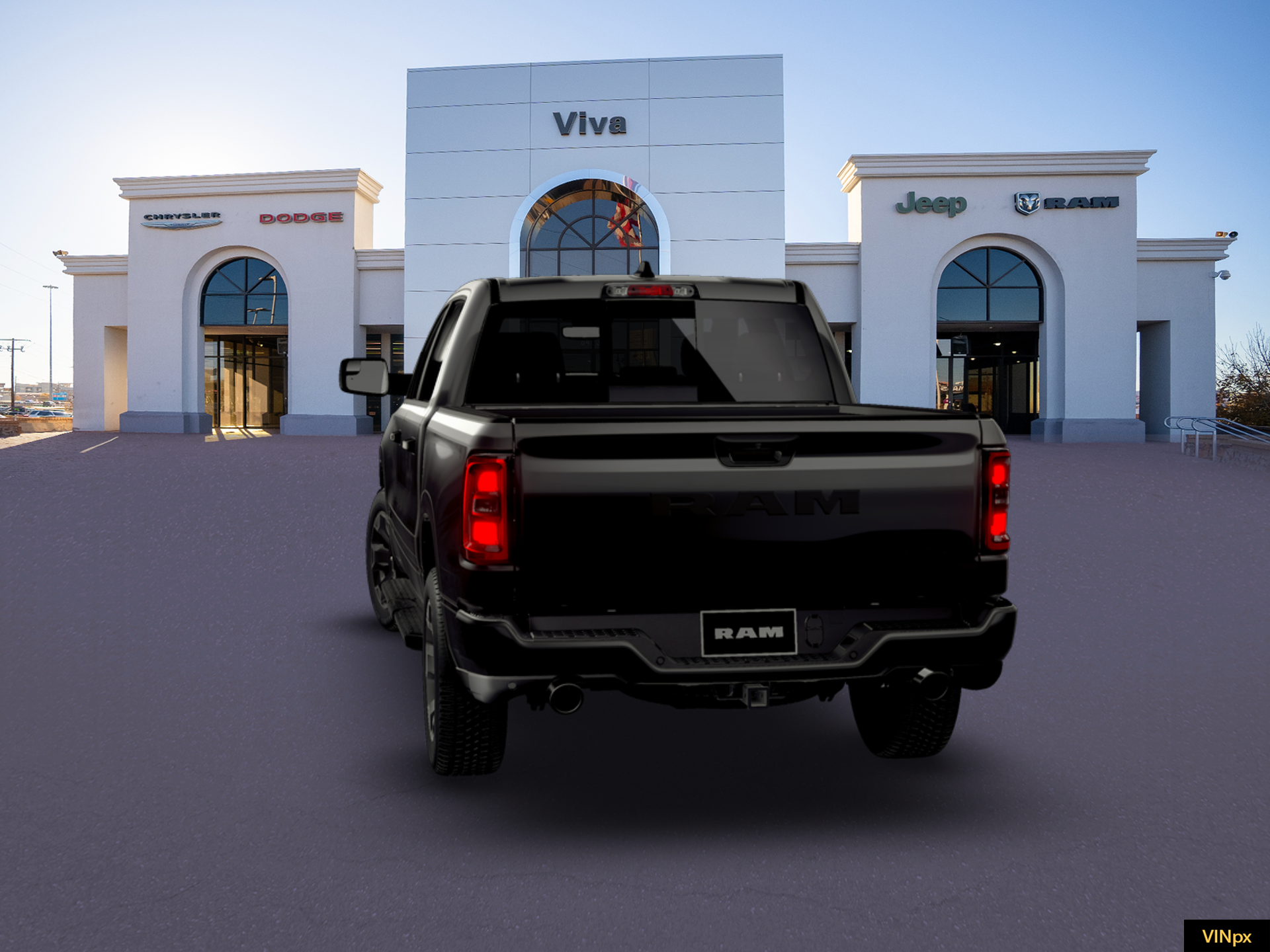 New 2026 Diamond Black Crystal Pearlcoat RAM Express image 13