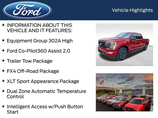 Used 2021 Red Ford XLT image 5
