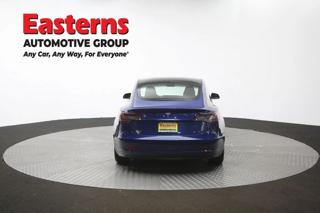 Used 2021 Blue Tesla Standard Range Plus image 32