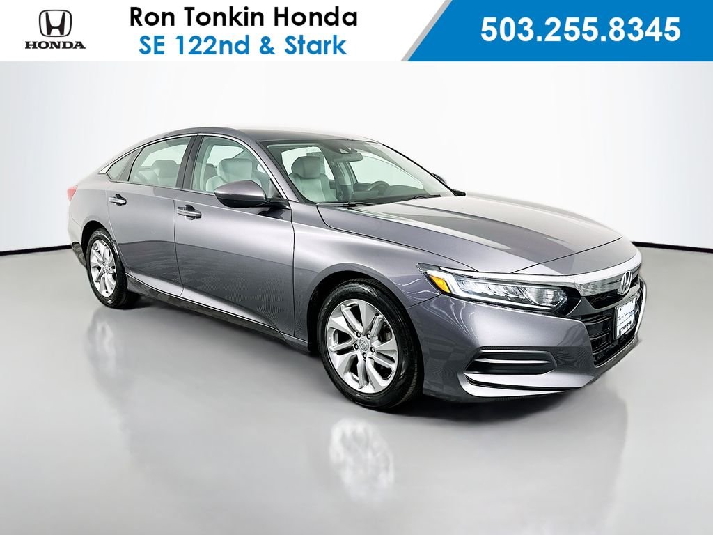 Used 2018 Lunar Silver Metallic Honda LX image 1