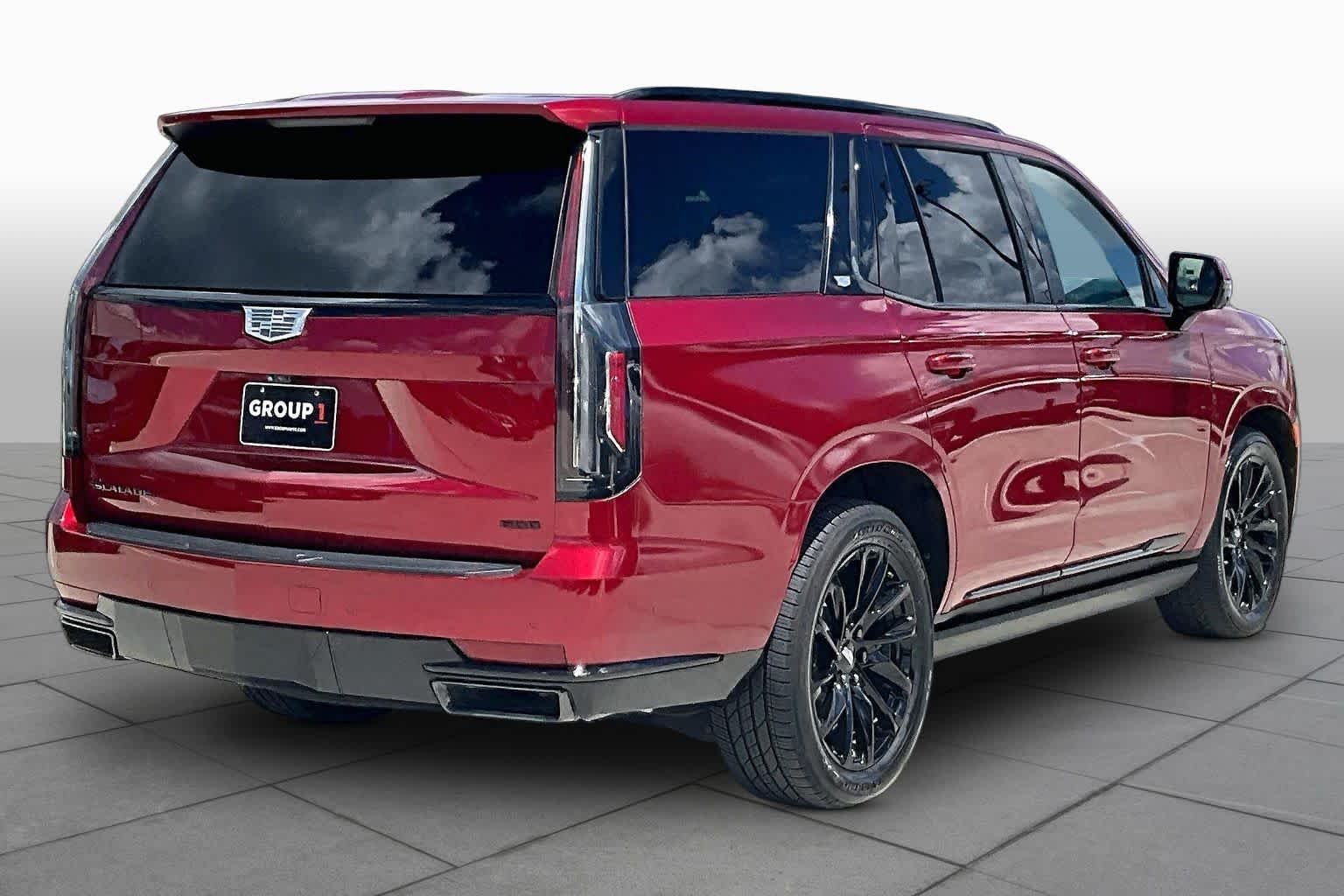 Used 2023 Radiant Red Tintcoat Cadillac 4WD Sport Platinum image 12