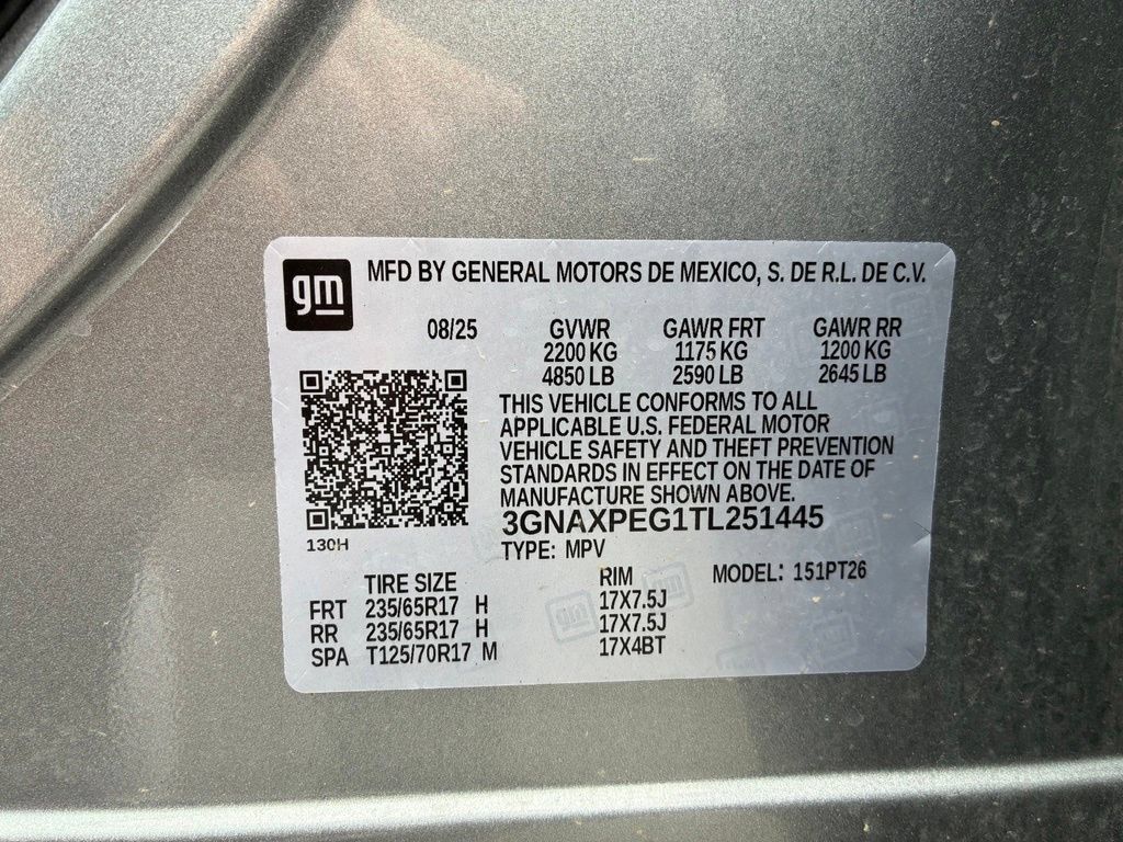 Used 2026 Sterling Gray Metallic Chevrolet LT image 64