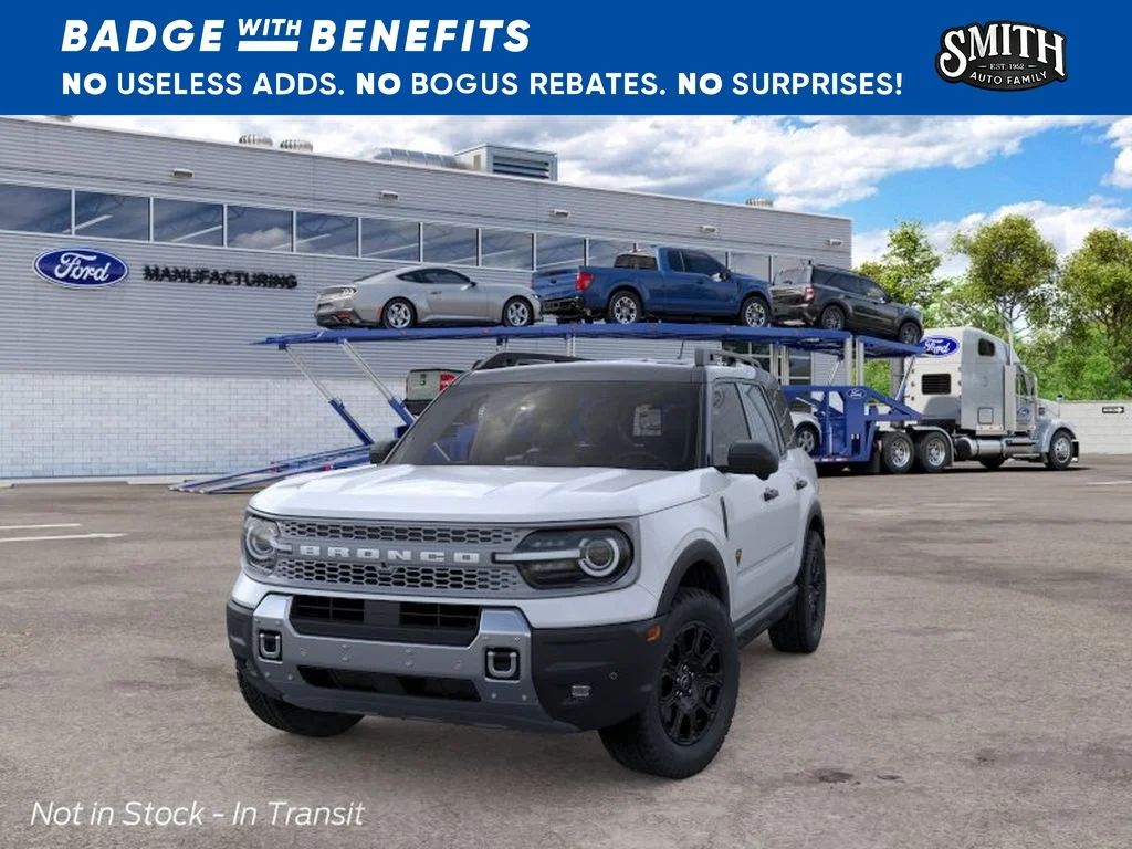 New 2026 Space White Metallic Ford Badlands® image 3