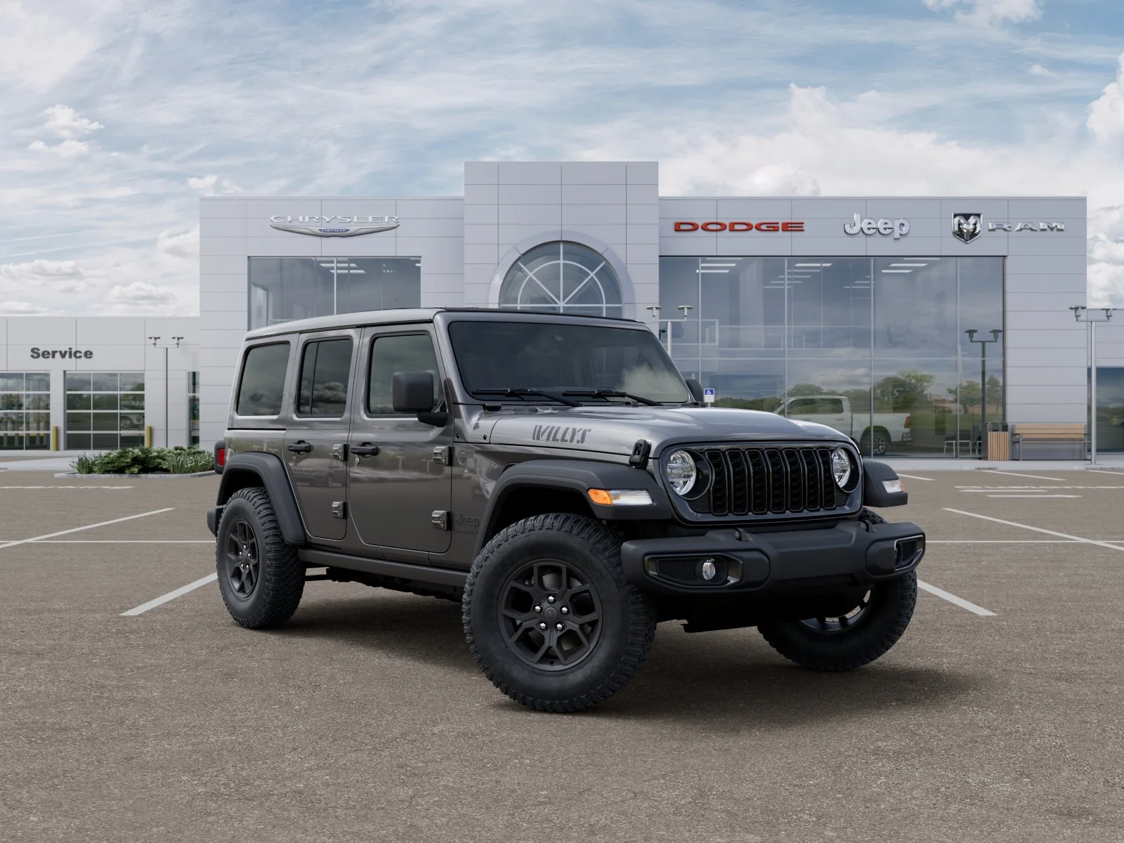 New 2026 Granite Crystal Metallic Clearcoat Jeep Willys image 31