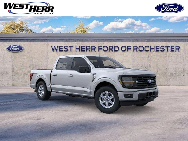 New 2026 Iconic Silver Metallic Ford XLT image 1