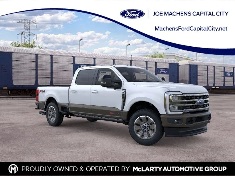 New 2026 Star White Metallic Tri-Coat Ford F-350® King Ranch® image 1