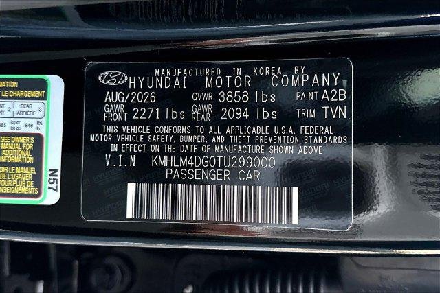 New 2026 Black Hyundai SEL Sport Plus image 8
