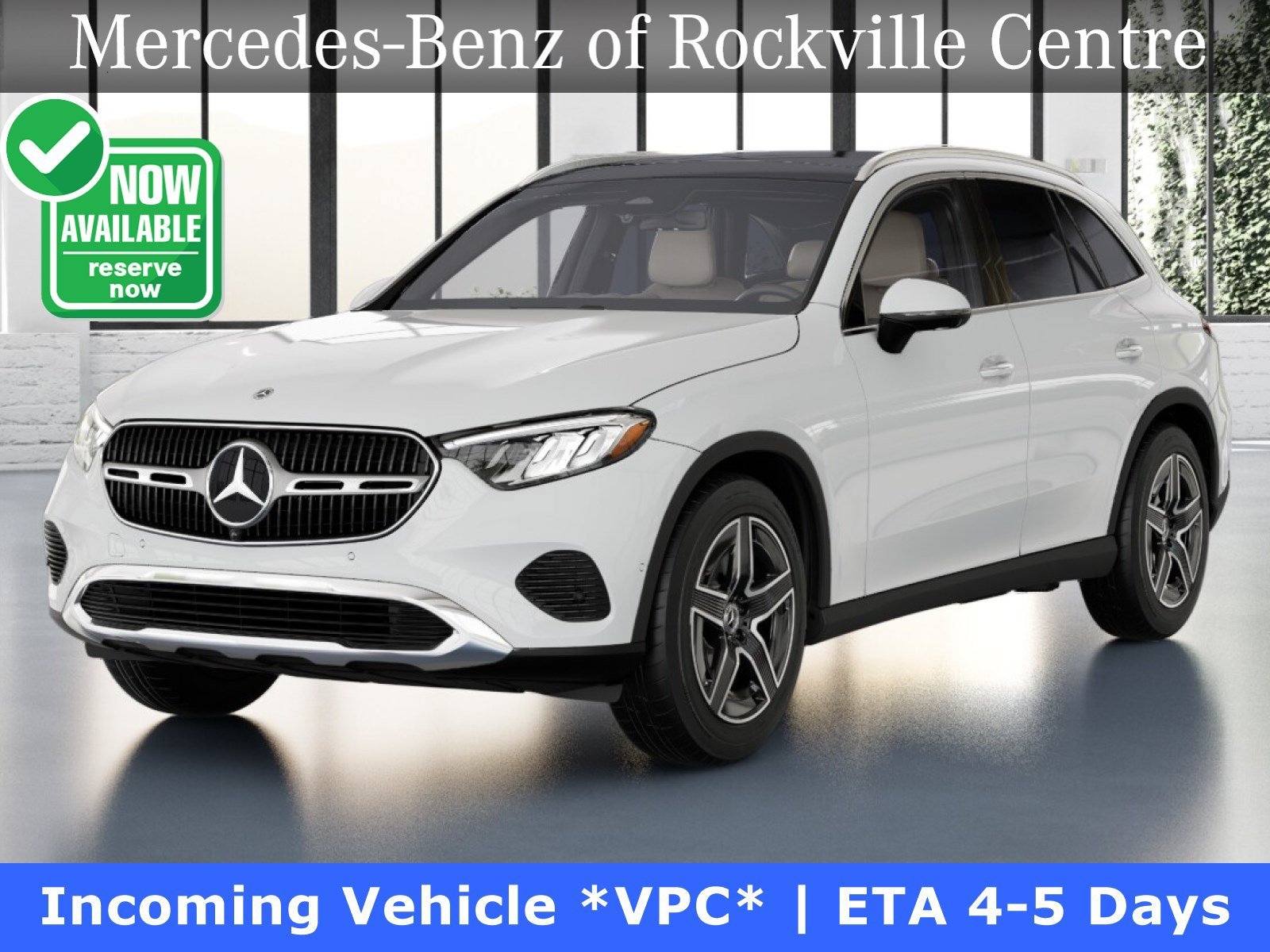 New 2027 Polar White Mercedes-Benz GLC 300 image 1