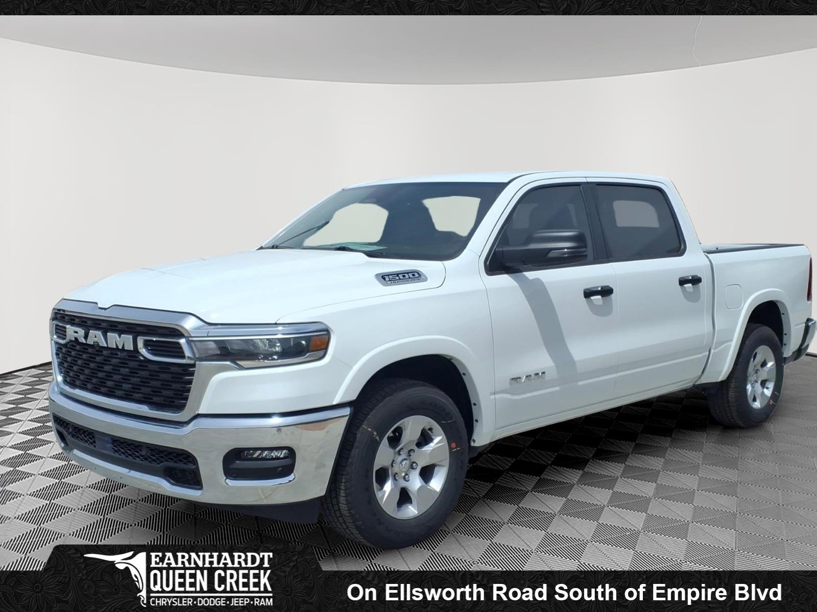 New 2026 Bright White Clear-Coat Exterior Paint RAM Big Horn image 1