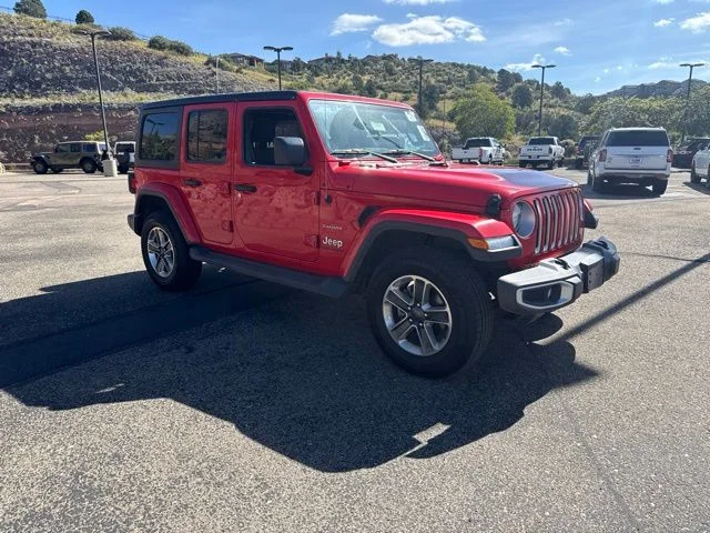 Used 2023 Red Jeep Sahara image 6