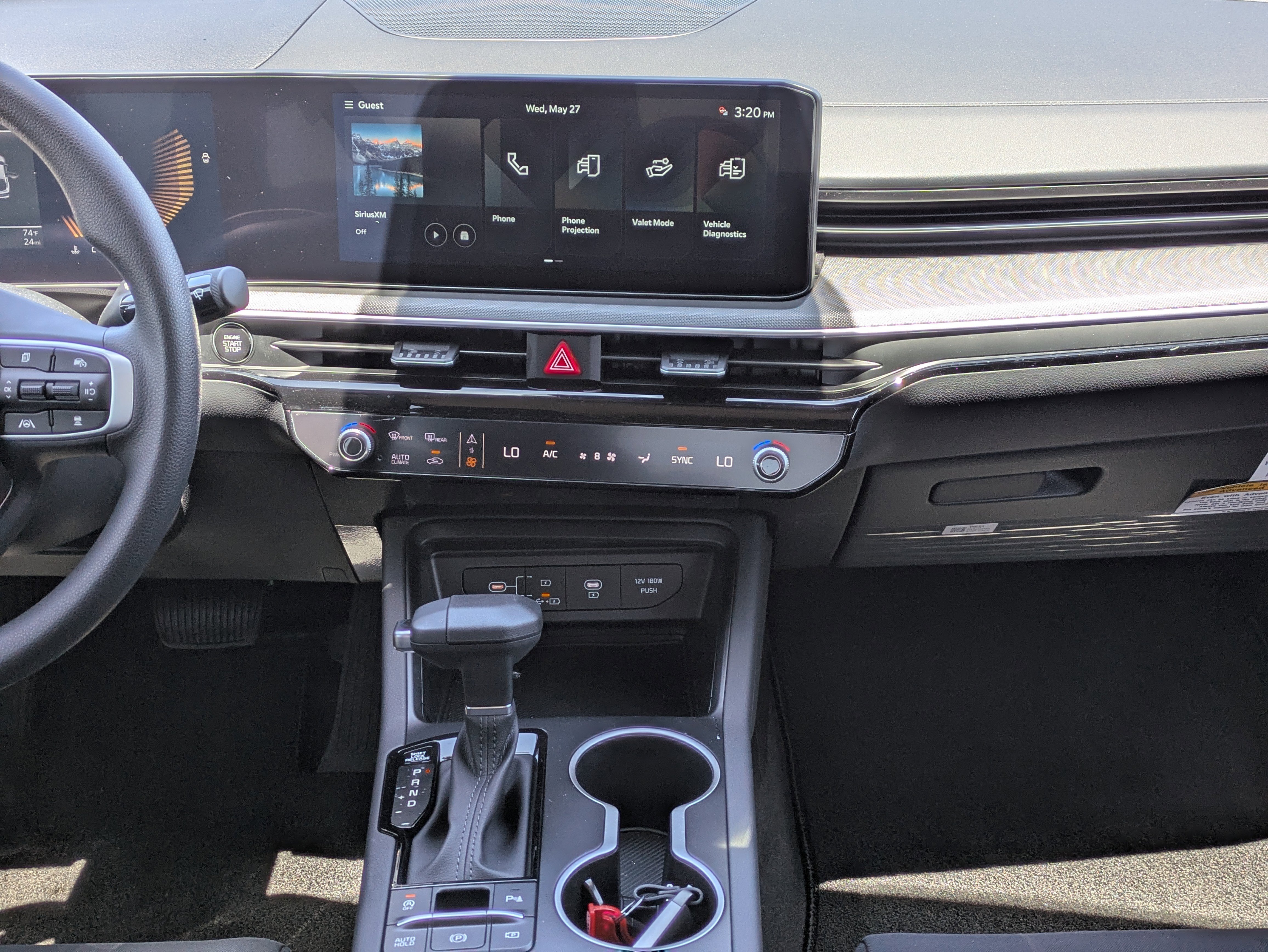 New 2026 Aurora Black Pearl Kia LXS FWD image 16