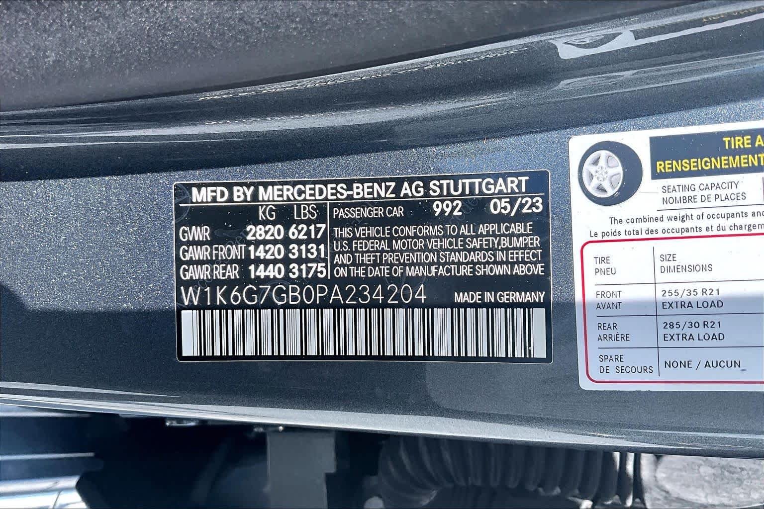 Used 2023 Selenite Grey Mercedes-Benz S 580 image 32