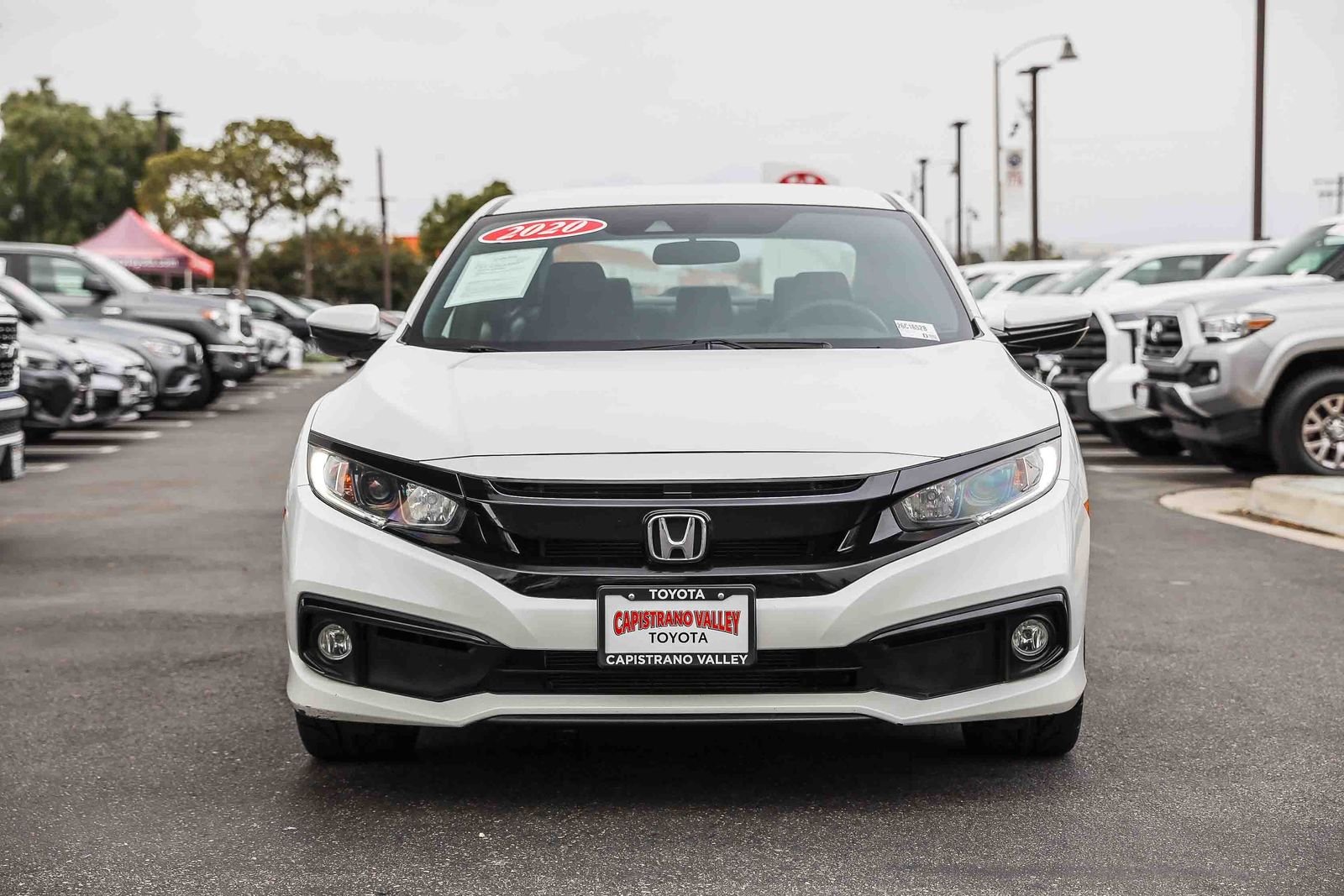 Used 2020 Honda Civic Sport with VIN 2HGFC2F82LH525430 for sale in San Juan Capistrano, CA