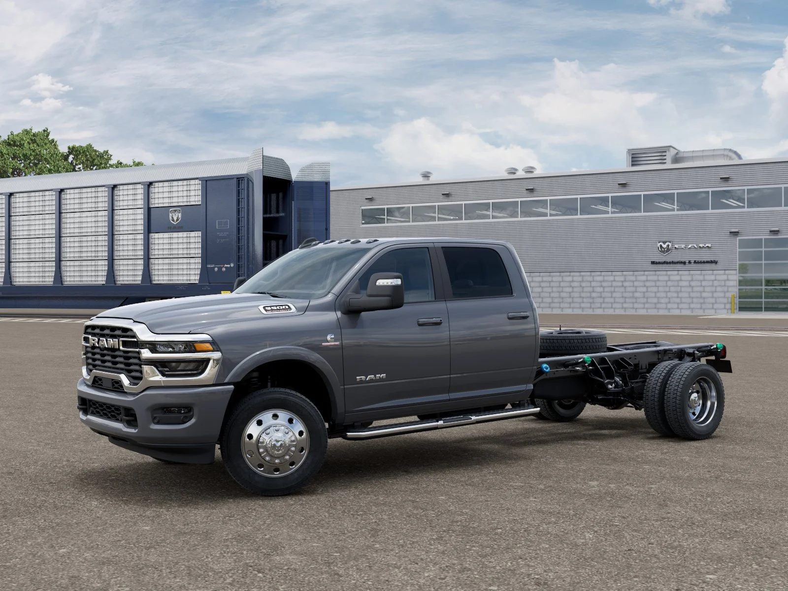 New 2026 Ceramic Gray Clear-Coat Exterior Paint RAM TRADESMAN image 1