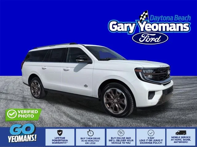 New 2027 Star White Metallic Tri-Coat Ford MAX King Ranch® image 1