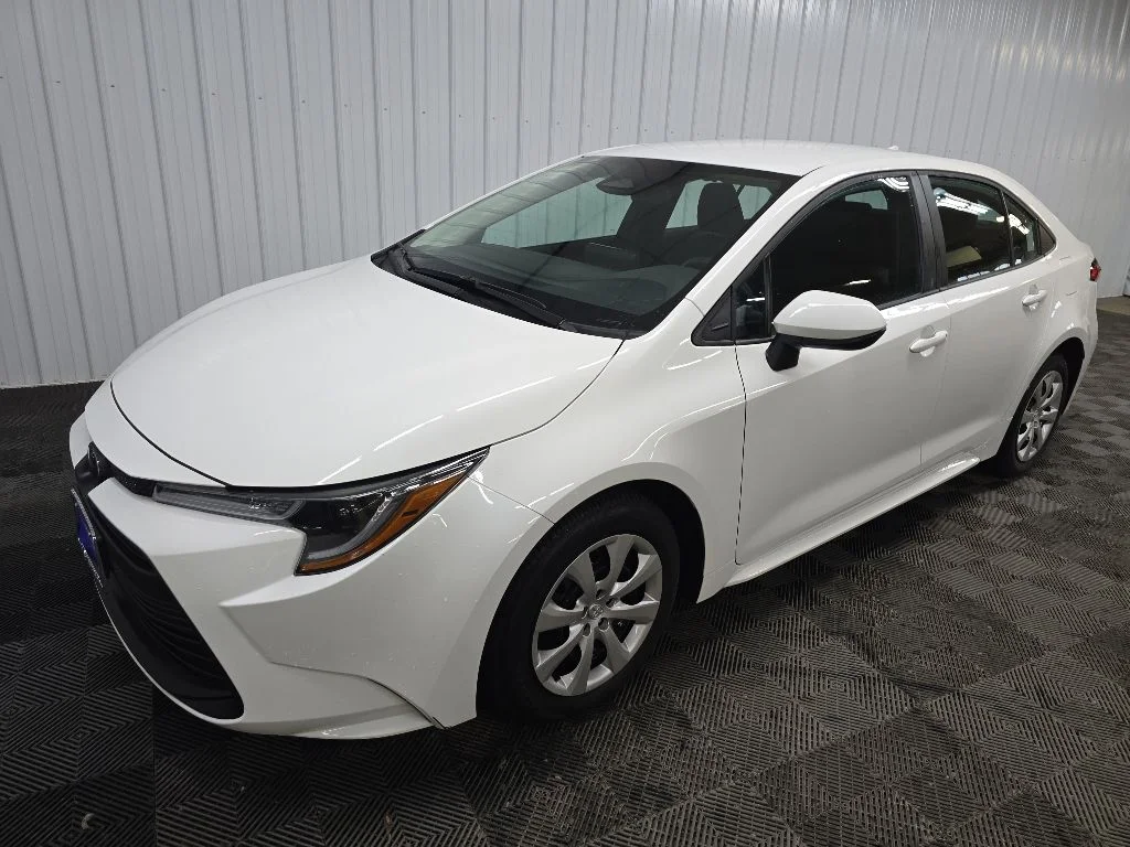 Used 2024 White Toyota LE image 8