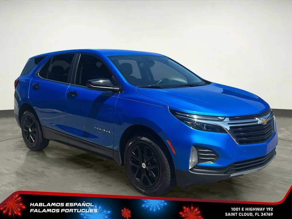 Used 2024 Riptide Blue Metallic Chevrolet LT image 8