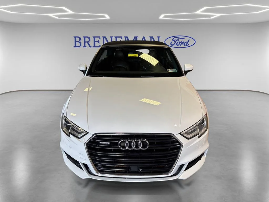 Used 2017 Audi A3 Cabriolet Premium Plus with VIN WAUY8LFF6H1035511 for sale in Chester, PA