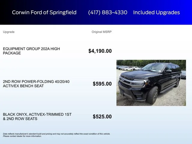 Used 2024 Agate Black Metallic Ford XLT image 6