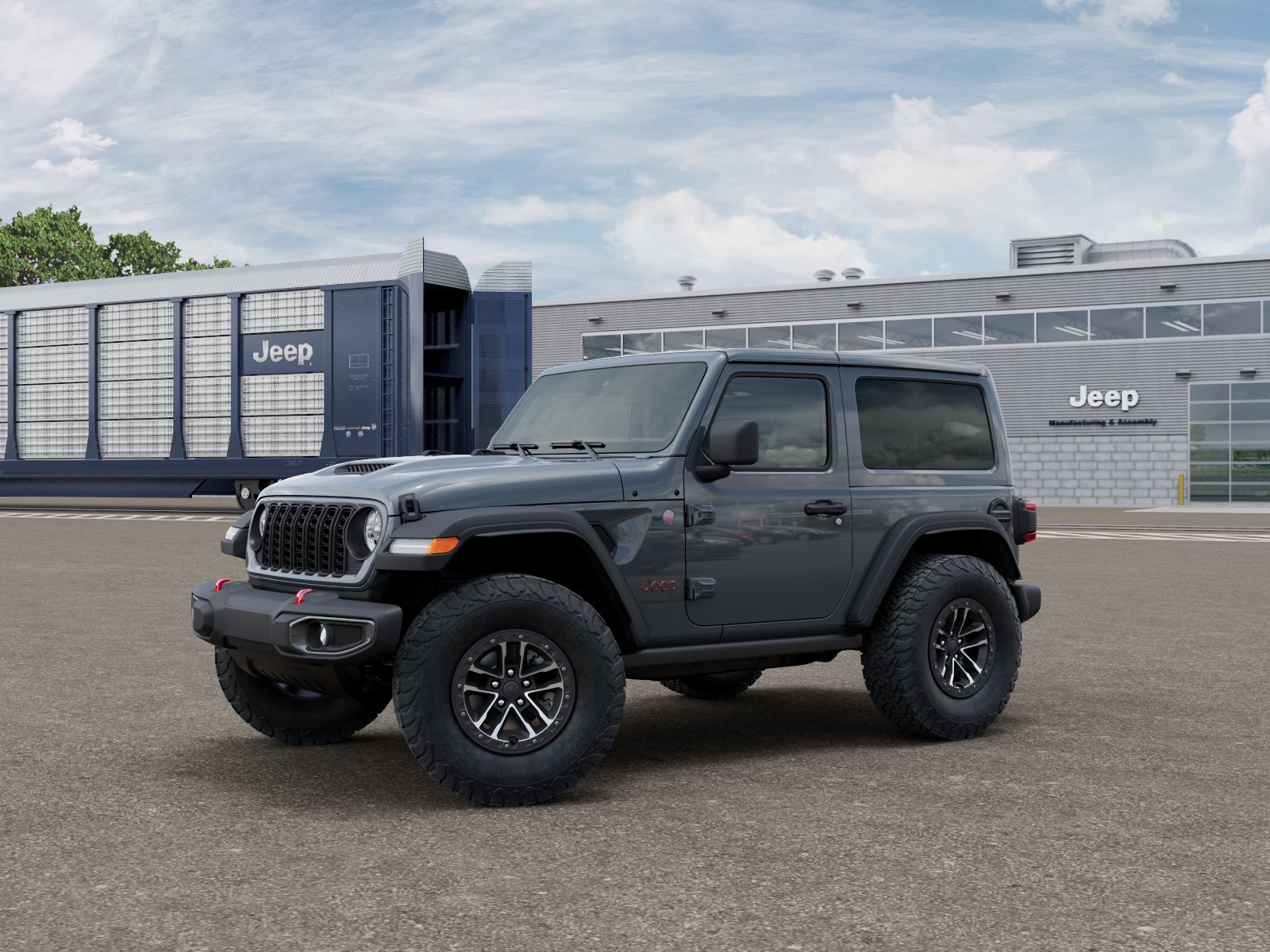 New 2026 Anvil Clear-Coat Exterior Paint Jeep Rubicon image 1