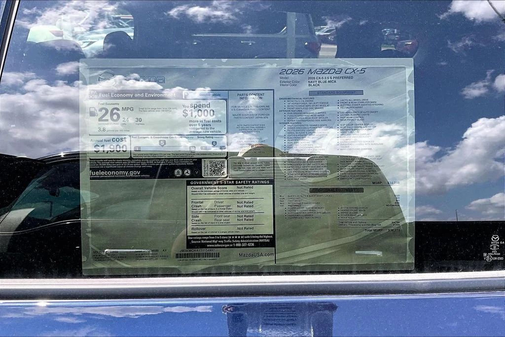 New 2026 Blue Mazda 2.5 S Preferred image 13