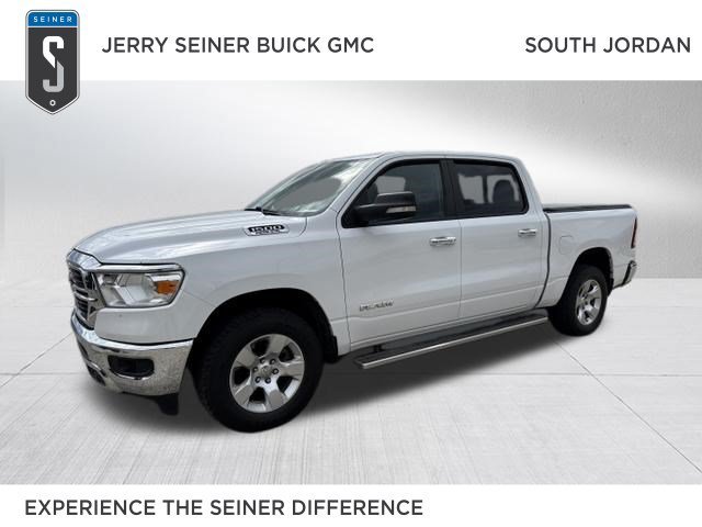 Used 2020 Bright White Clearcoat Ram Big Horn image 1