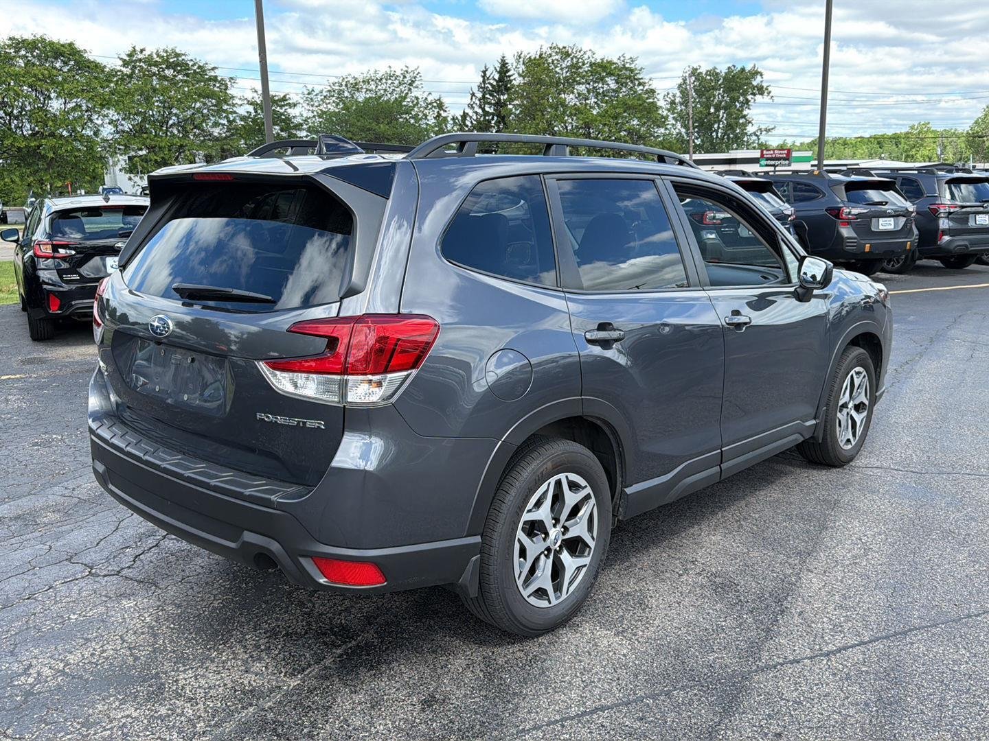 Used 2024 Magnetite Gray Metallic Subaru Premium image 8