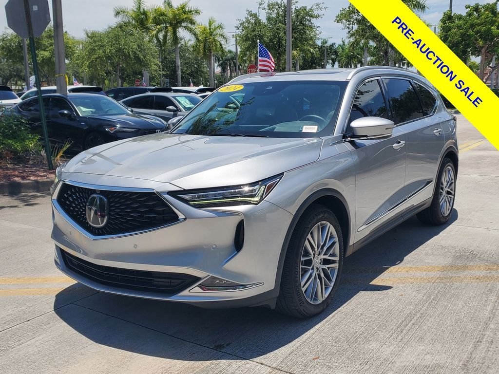 Used 2024 Silver Acura Advance image 3