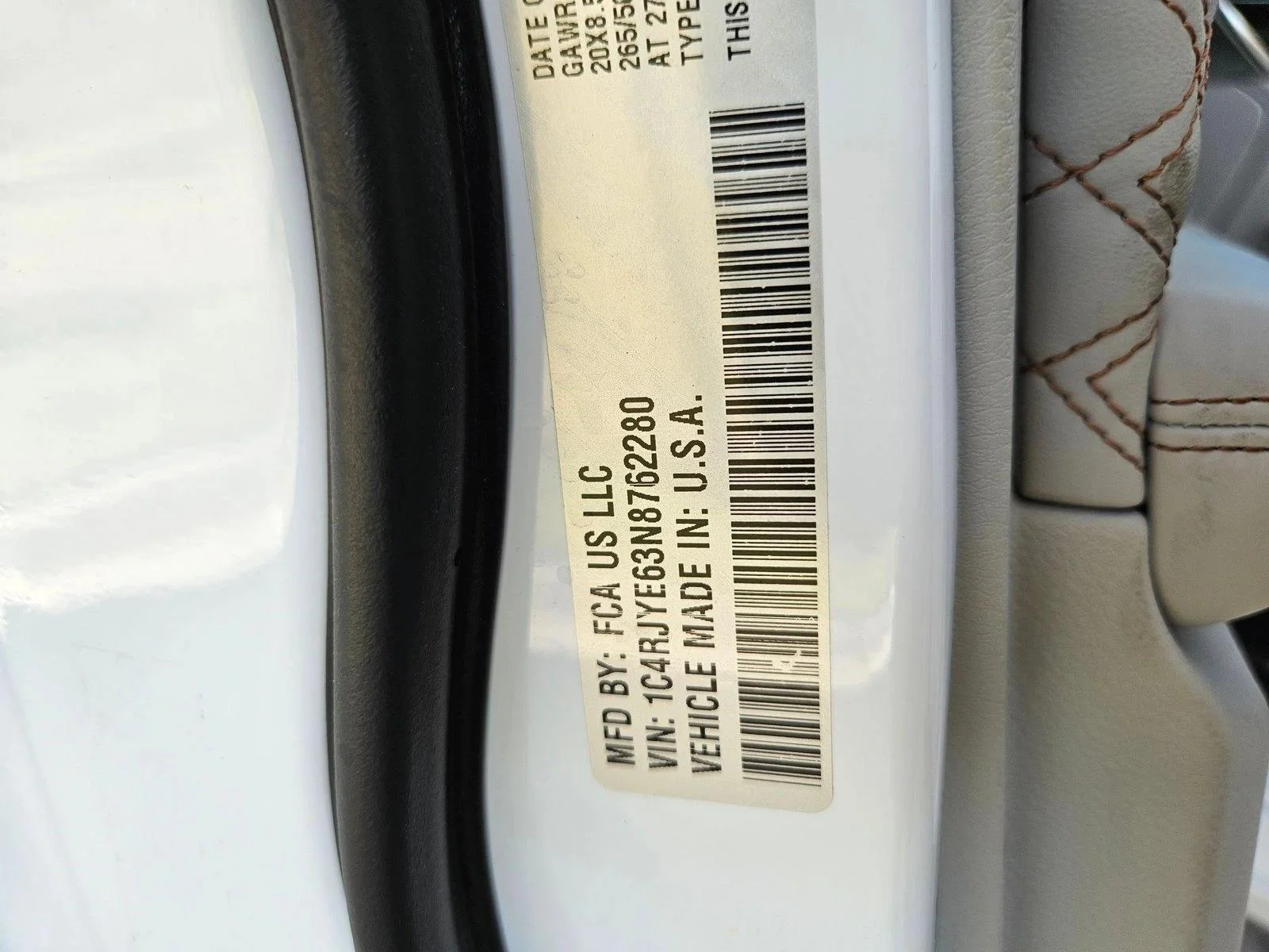 Used 2022 Bright White Clearcoat Jeep Summit image 20