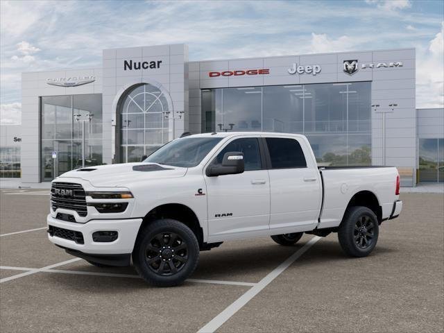 New 2026 Bright White Clear-Coat Exterior Paint RAM Laramie image 81
