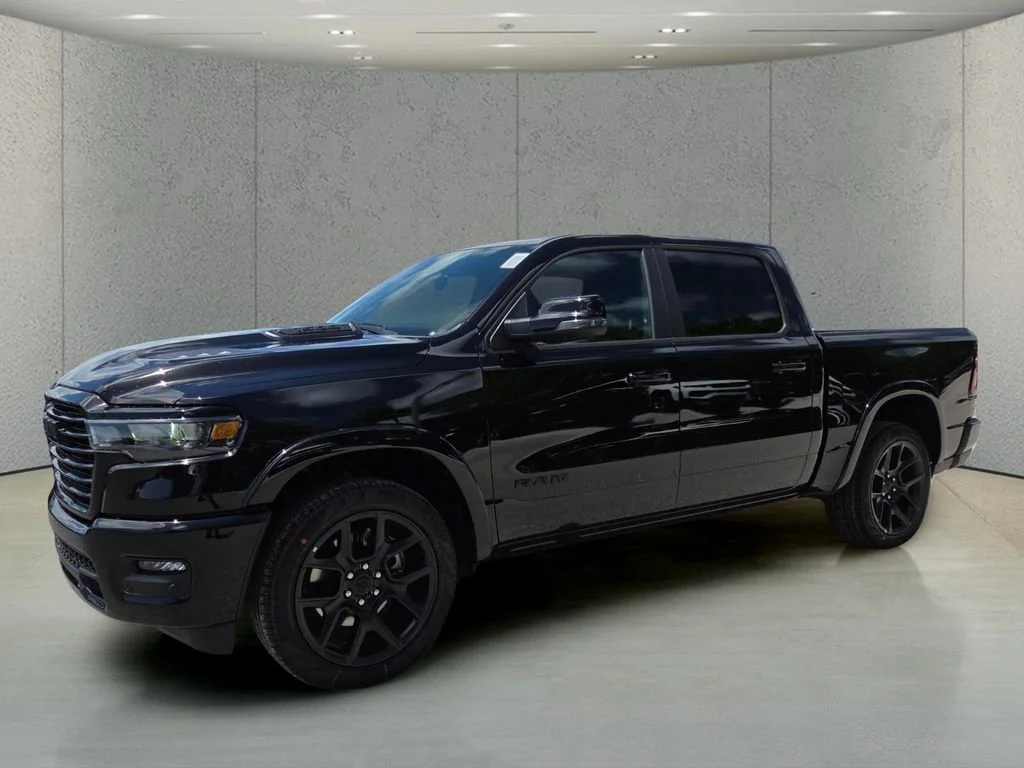 New 2026 Diamond Black Crystal Pearl-Coat Exterior Paint RAM Laramie image 9