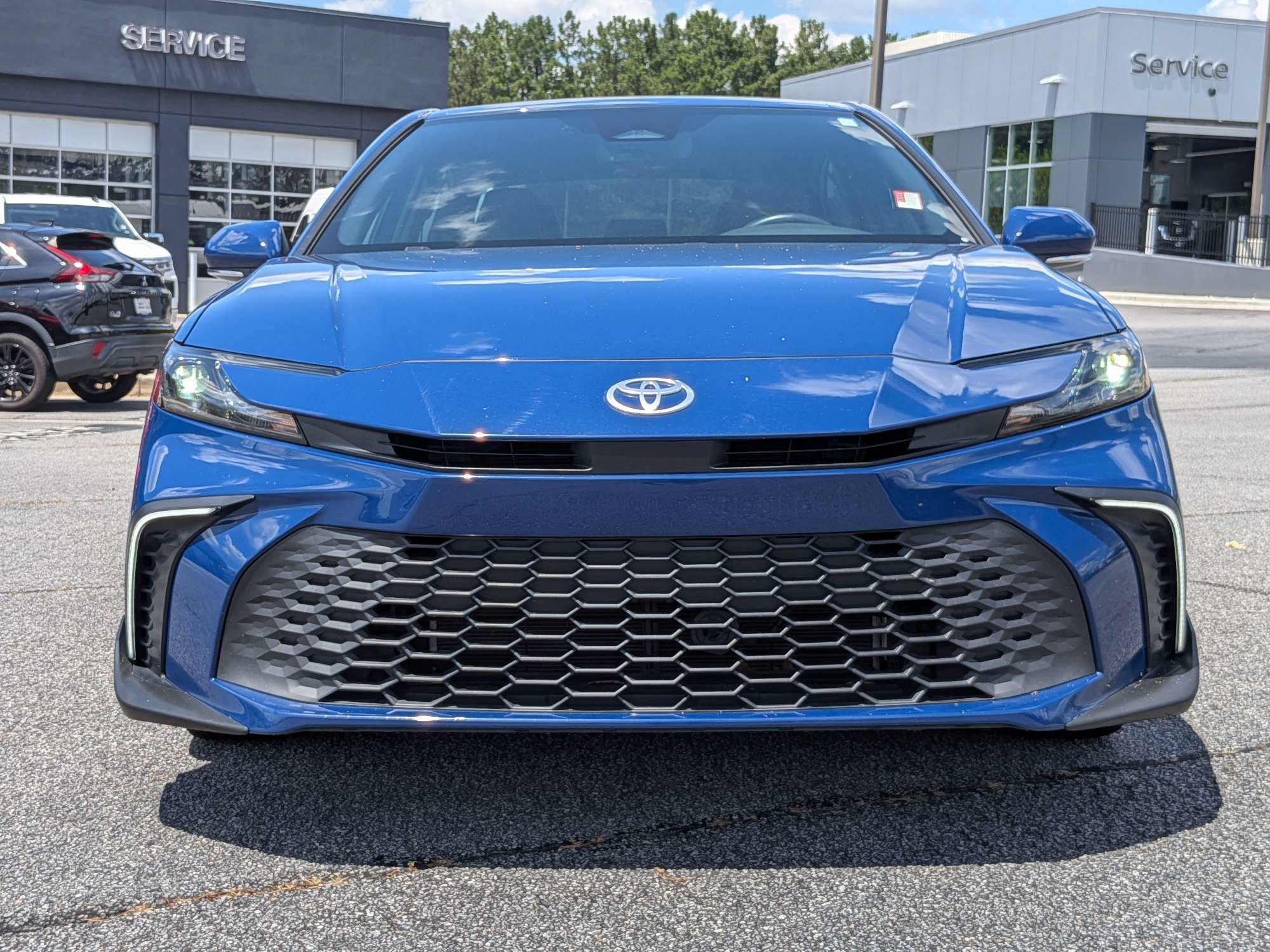 Used 2025 Blue Toyota SE image 7