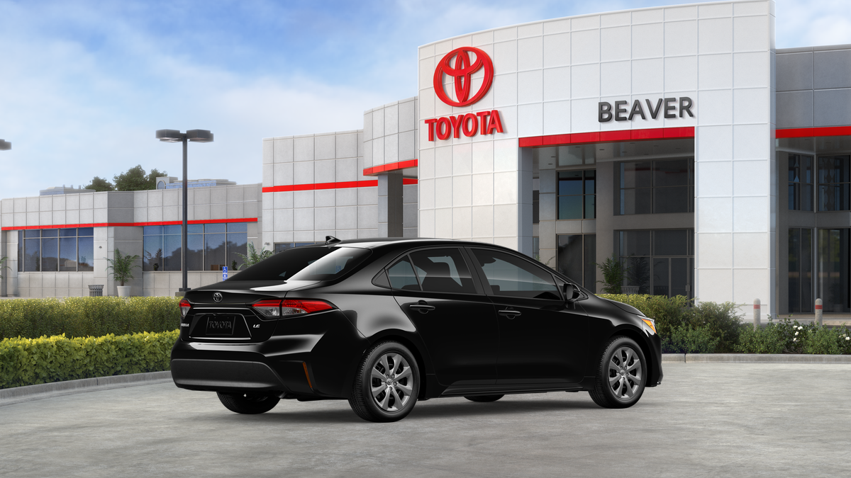 New 2026 Midnight Black Metallic Toyota LE image 32