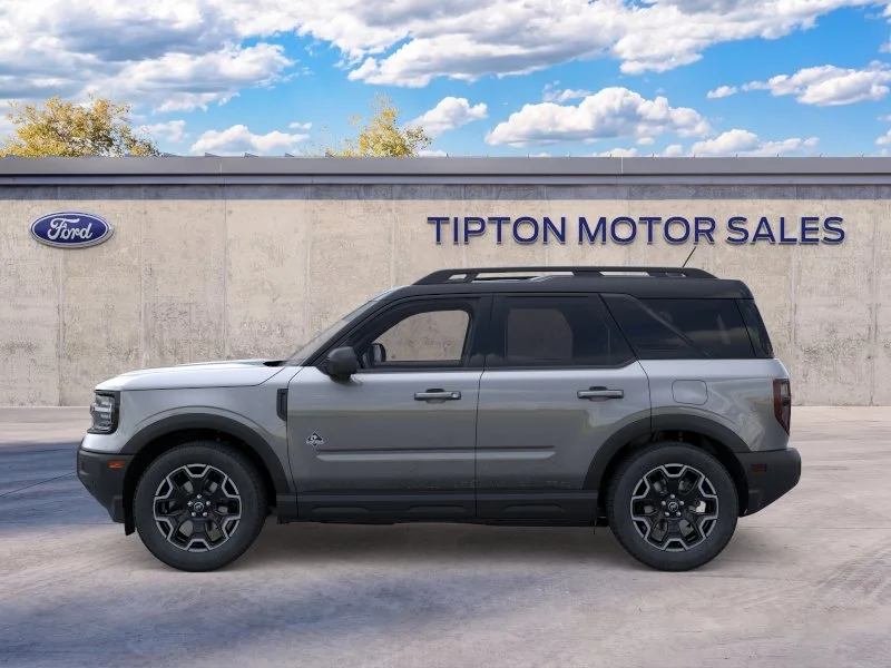 New 2025 Carbonized Gray Metallic Ford Outer Banks® image 3