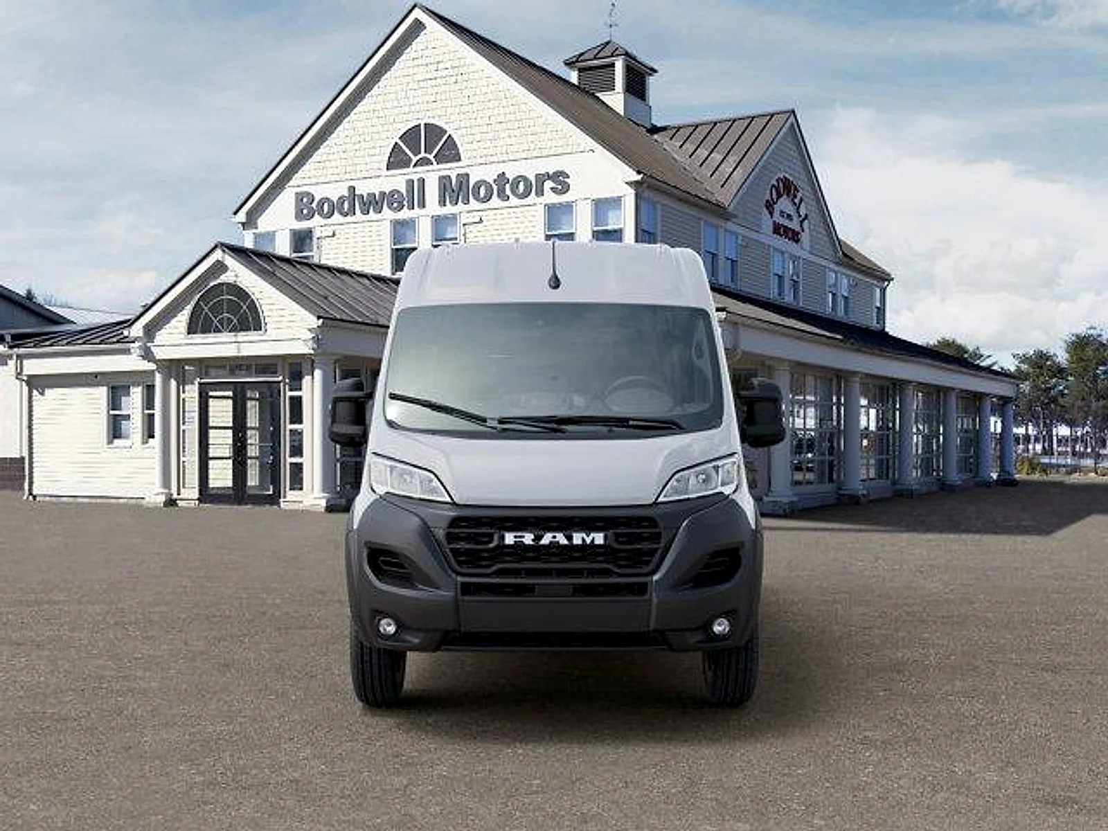 New 2026 Bright White Clear-Coat Exterior Paint RAM Cargo Van Tradesman High Roof 159" WB w/Pass Seat image 6