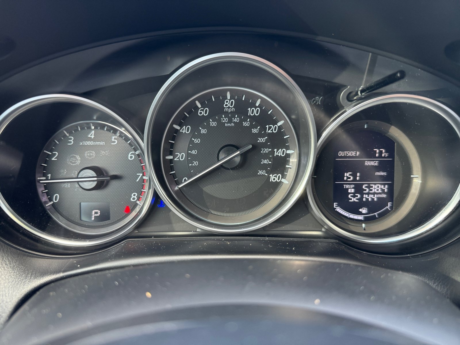 Used 2016 Sonic Silver Metallic Mazda Touring image 11