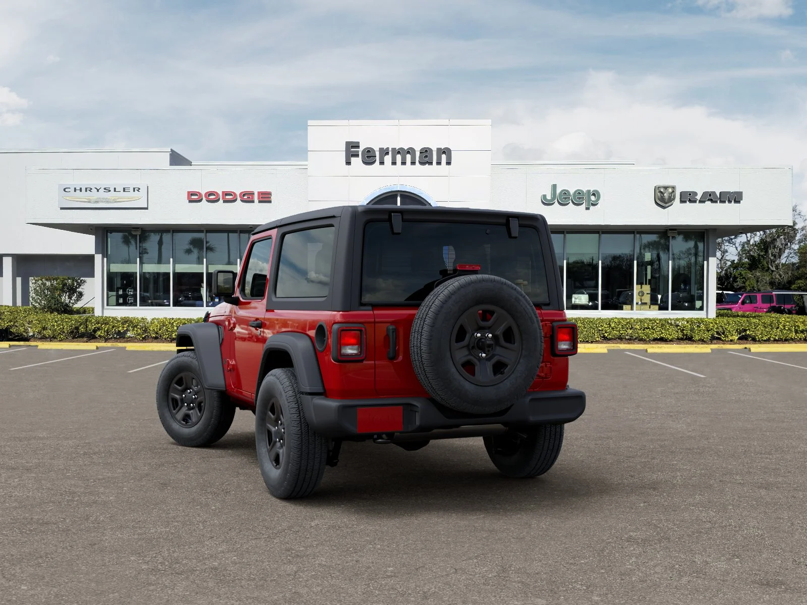 New 2026 Firecracker Red Clearcoat Jeep SPORT image 36