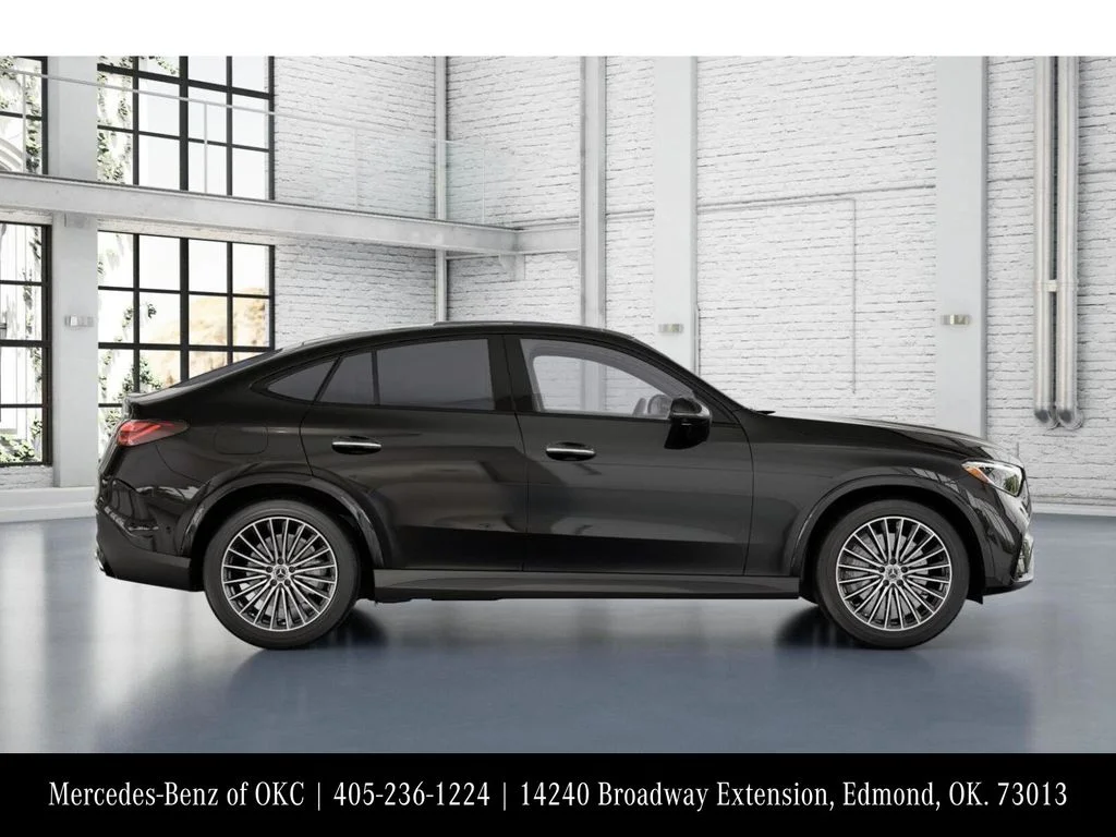 New 2026 Black Mercedes-Benz GLC 300 Coupe image 2