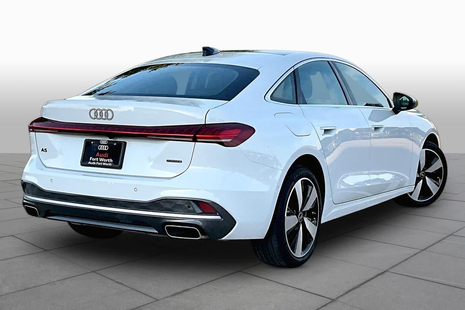 Used 2025 Glacier White Metallic Audi Premium Plus image 12