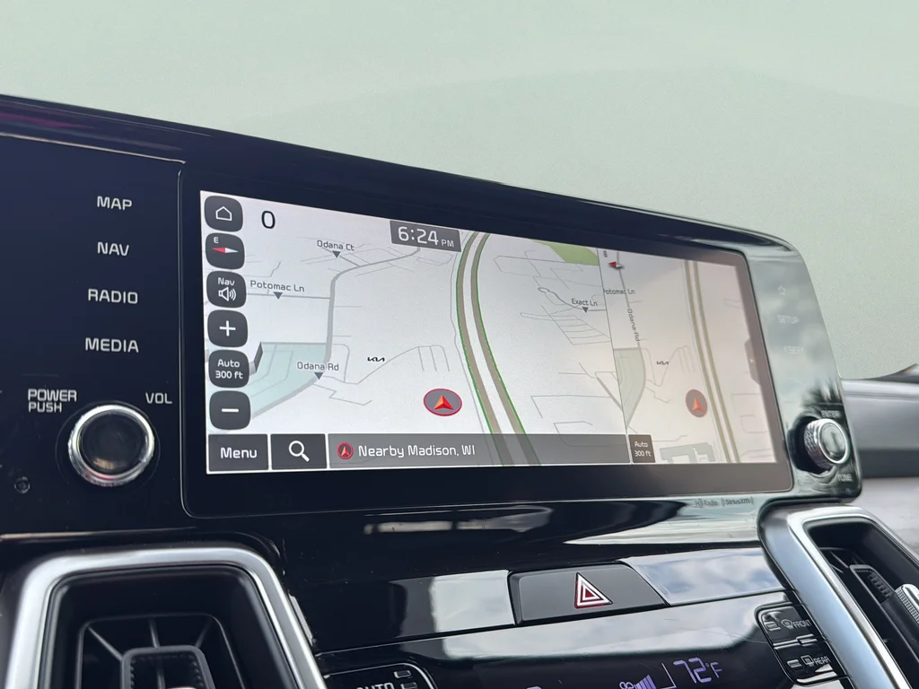 Used 2023 Glacial White Pearl Kia X-Line EX image 12