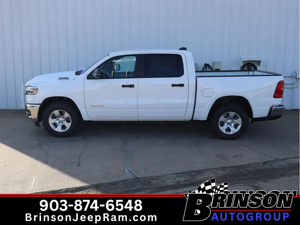 New 2026 Bright White Clear-Coat Exterior Paint RAM Lone Star image 3