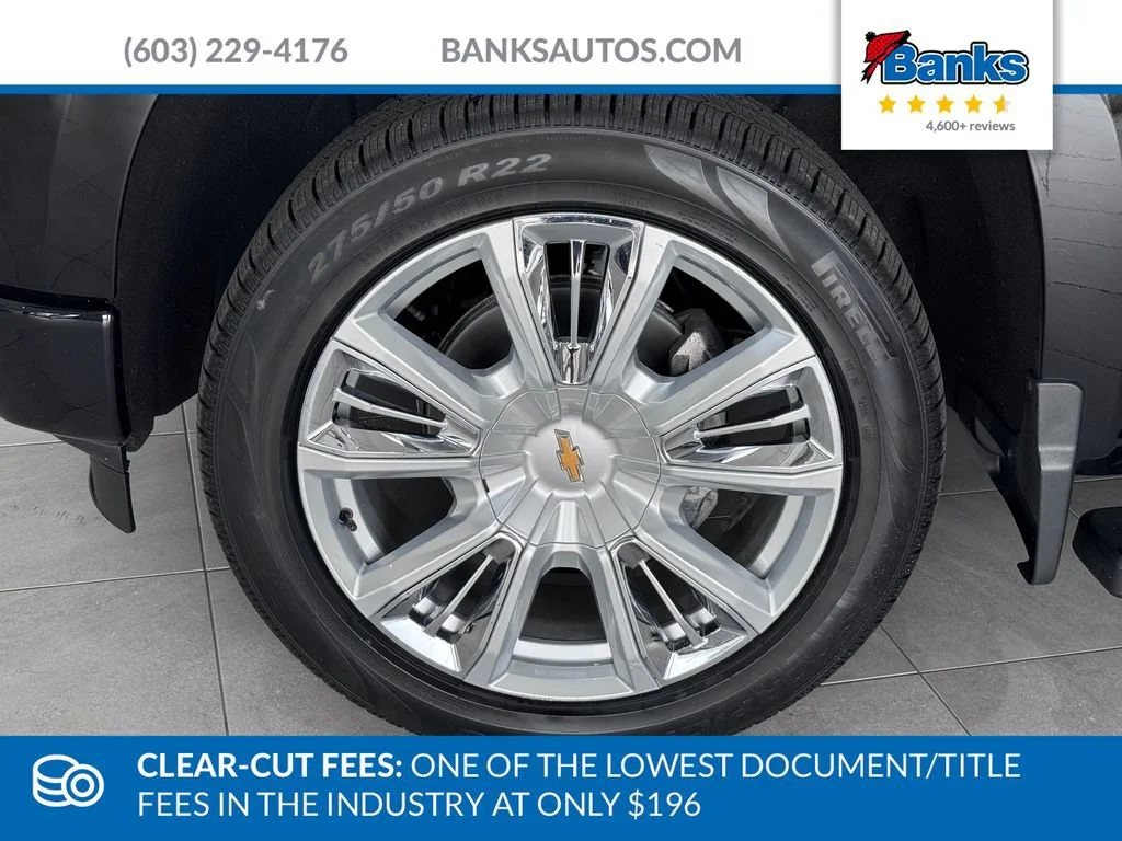 Certified Used 2023 Black Chevrolet High Country image 4