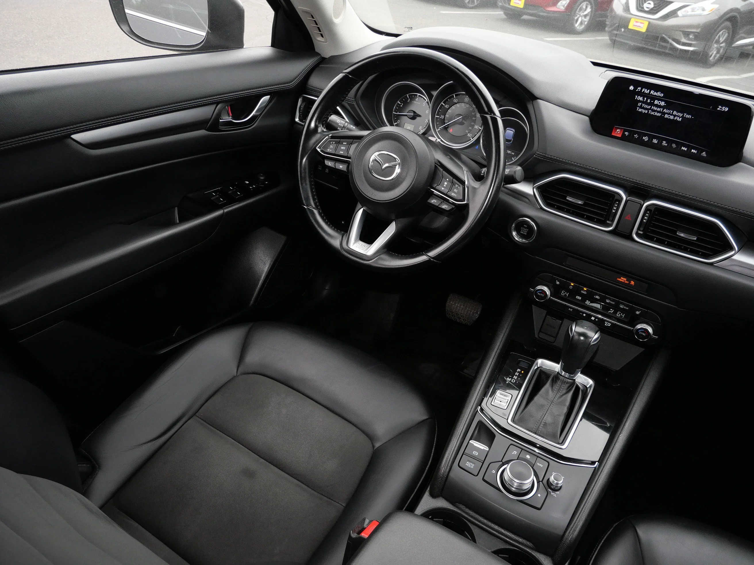 Used 2019 Jet Black Mica Mazda Touring image 9