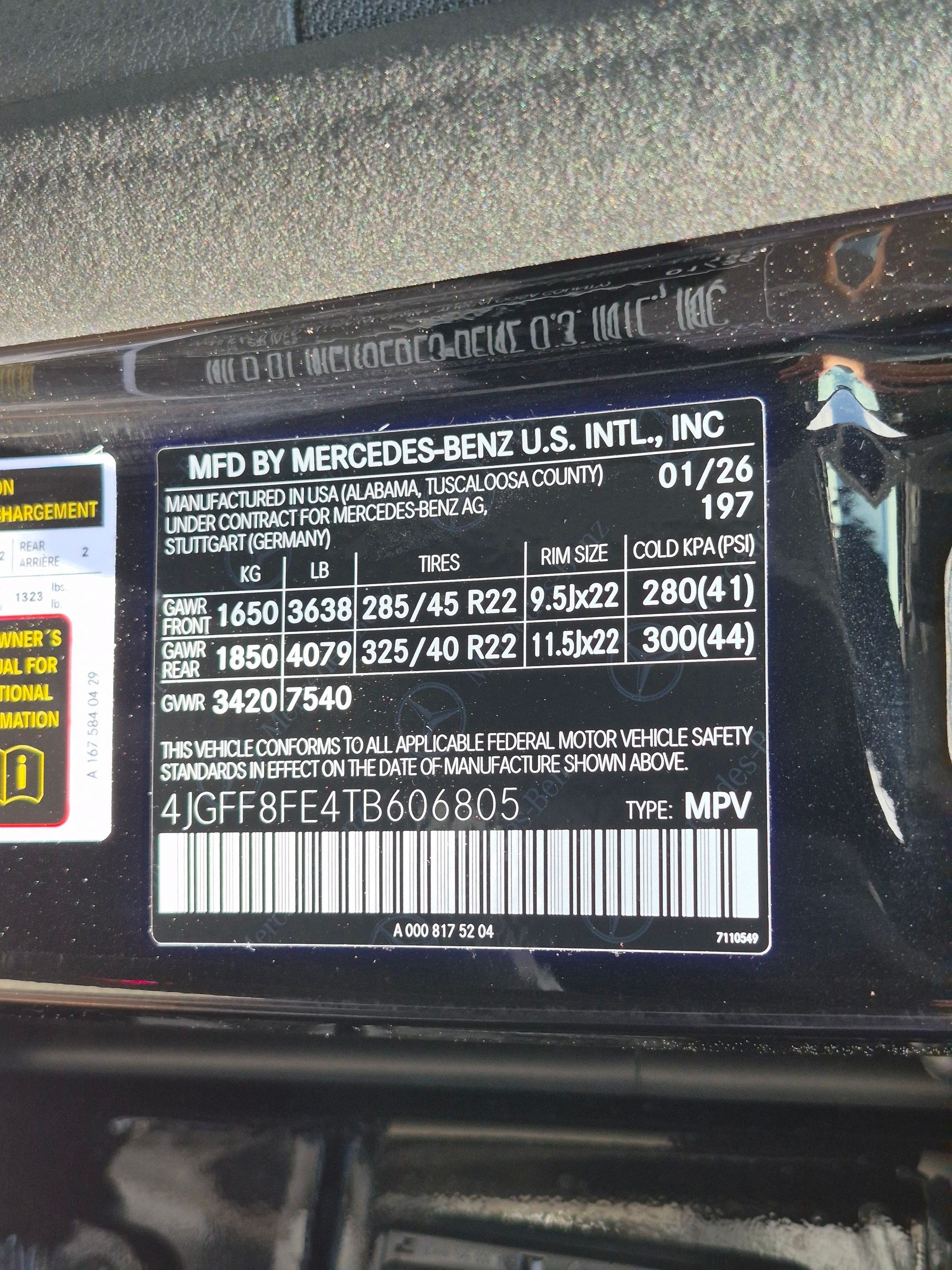 New 2026 Obsidian Black Metallic Mercedes-Benz GLS 580 image 53