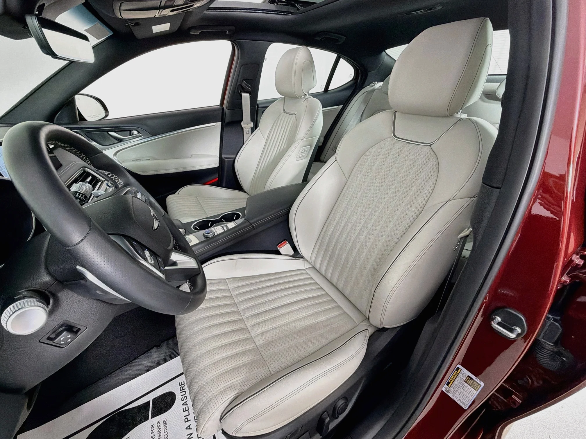 Certified Used 2026 Cavendish Red Genesis 3.3T Sport Prestige image 22