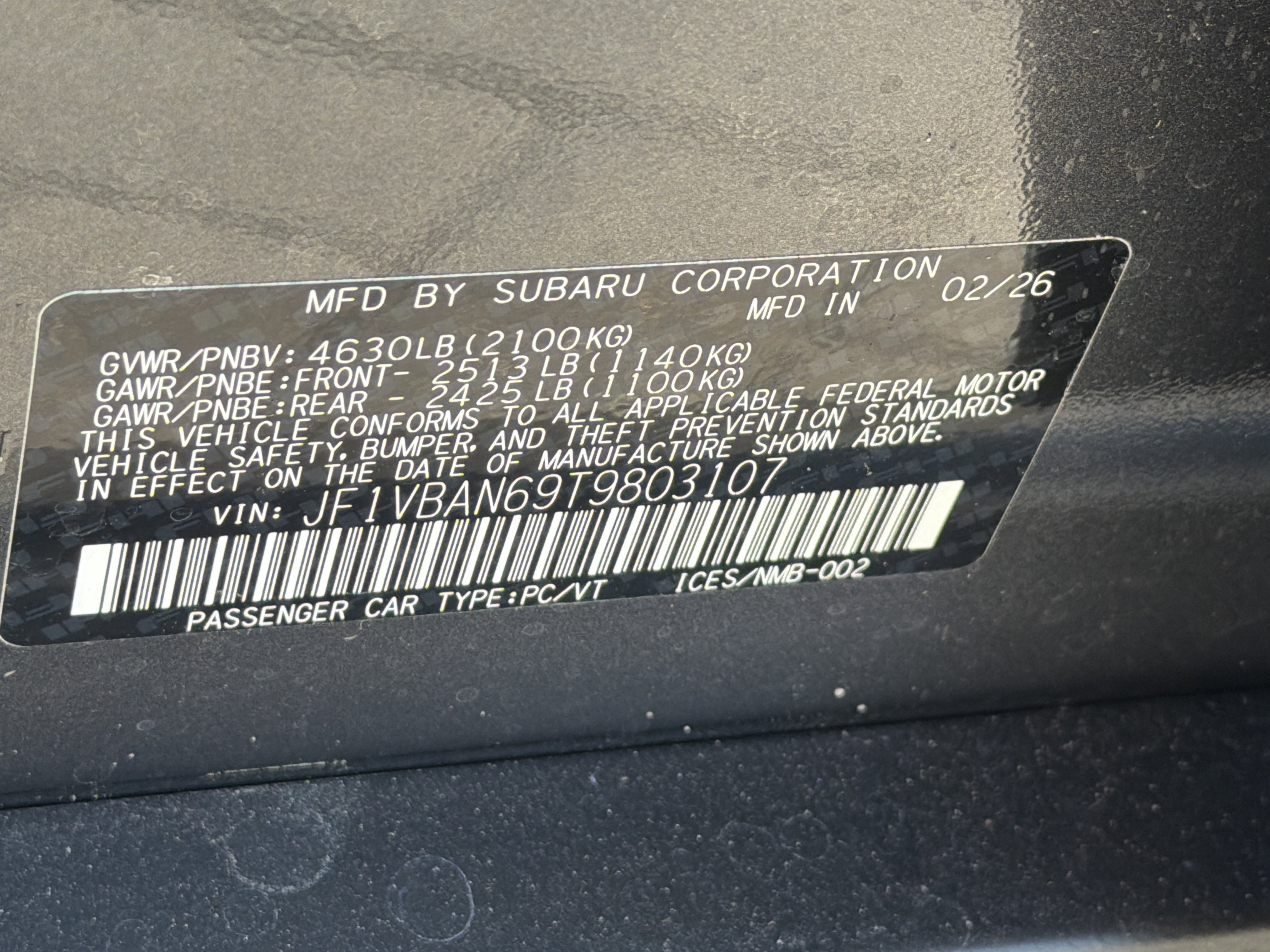 2026 Subaru WRX Sport-Tech - Photo 32